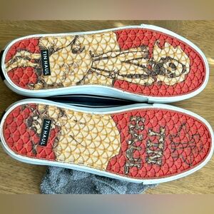 TIN HAUL  MEN'S  GRAY  COTTON  CANVAS  SNEAKERS  SHOES